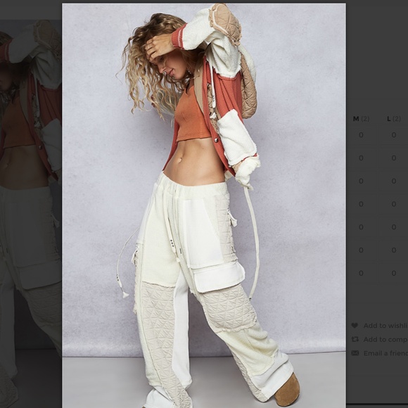 POL “ Chicago 9 “ POL Quilted Thermal Jacket with Waist String and Hood BR73 - Picture 2 of 5